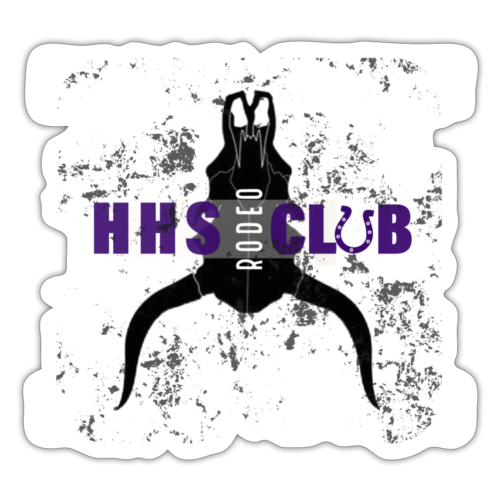 Sticker - white matte