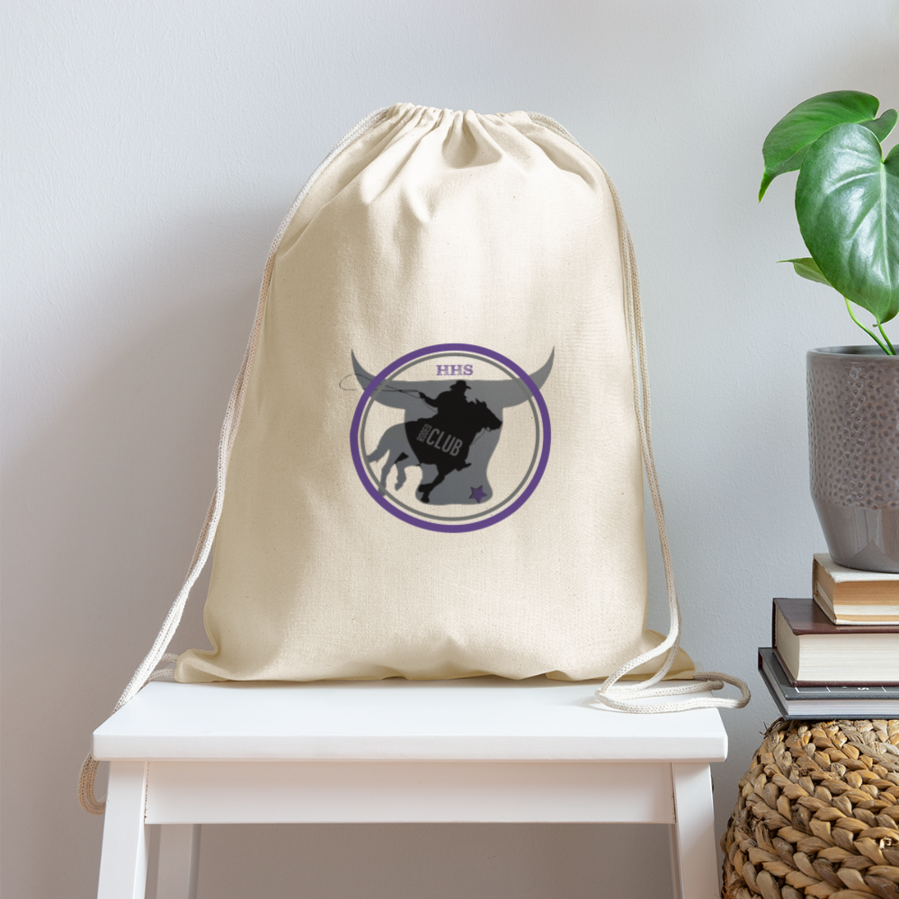 Cotton Drawstring Bag - natural