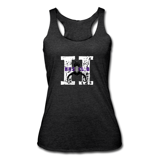 Women’s Tri-Blend Racerback Tank - heather black