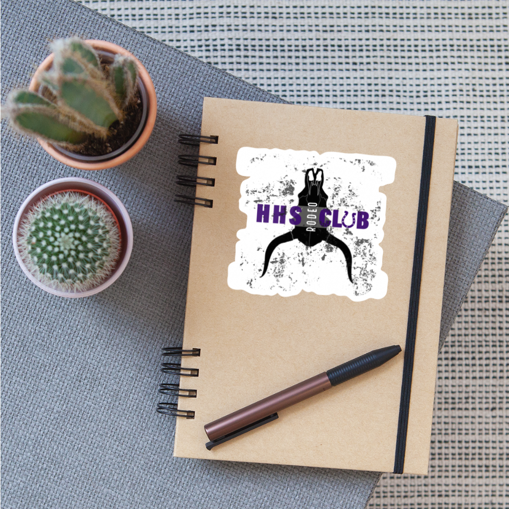 Sticker - white matte