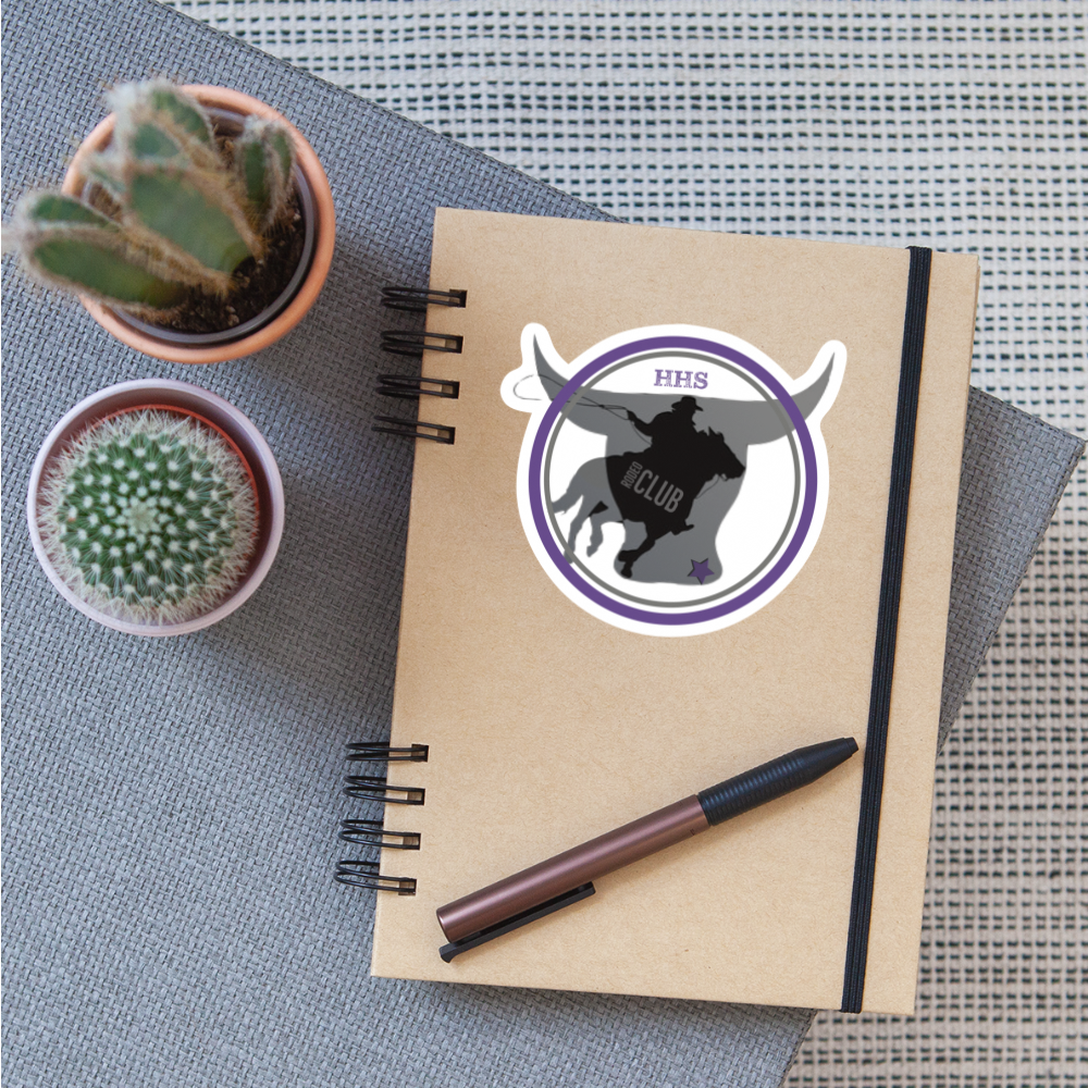 Sticker - white matte