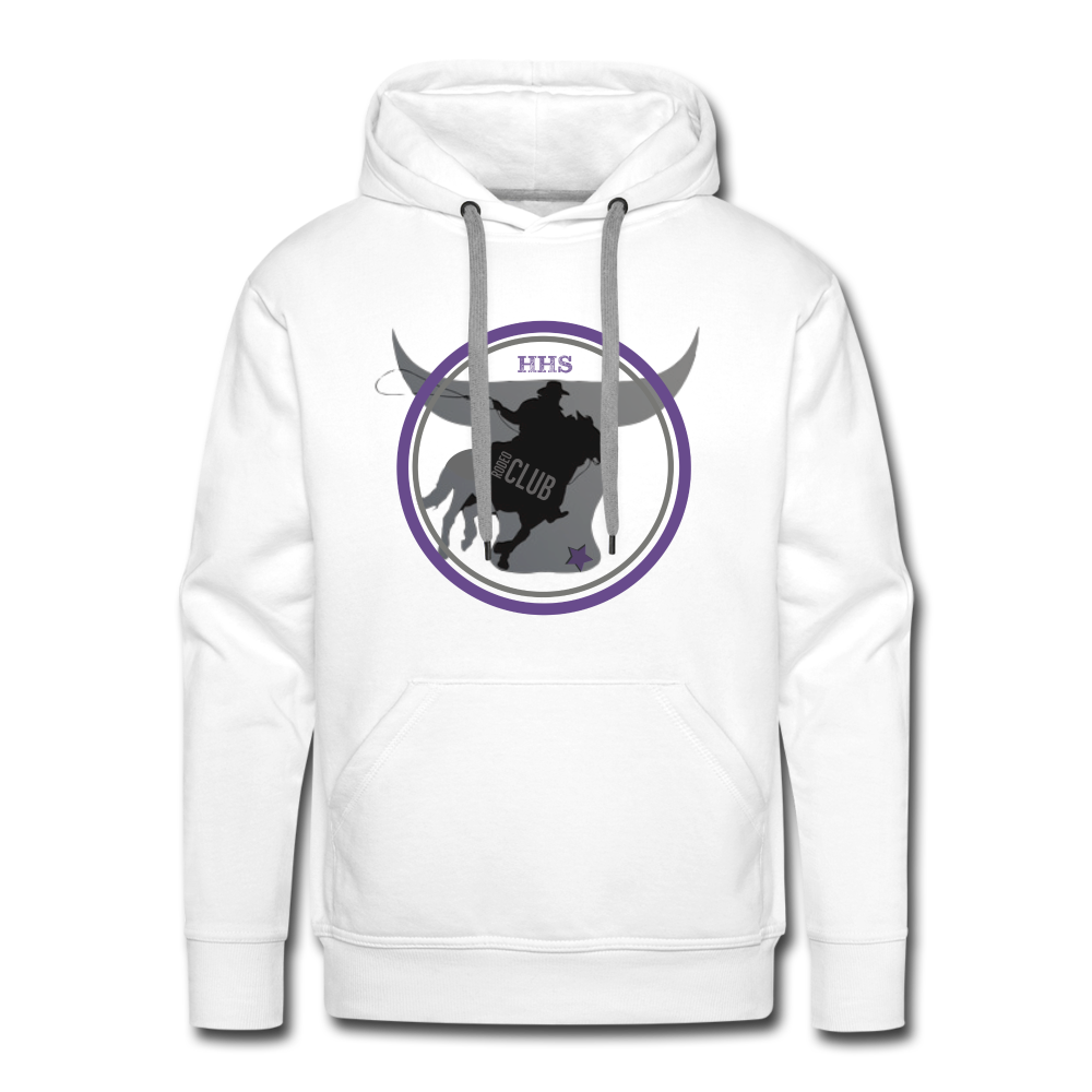 Men’s Premium Hoodie - The Bull - white