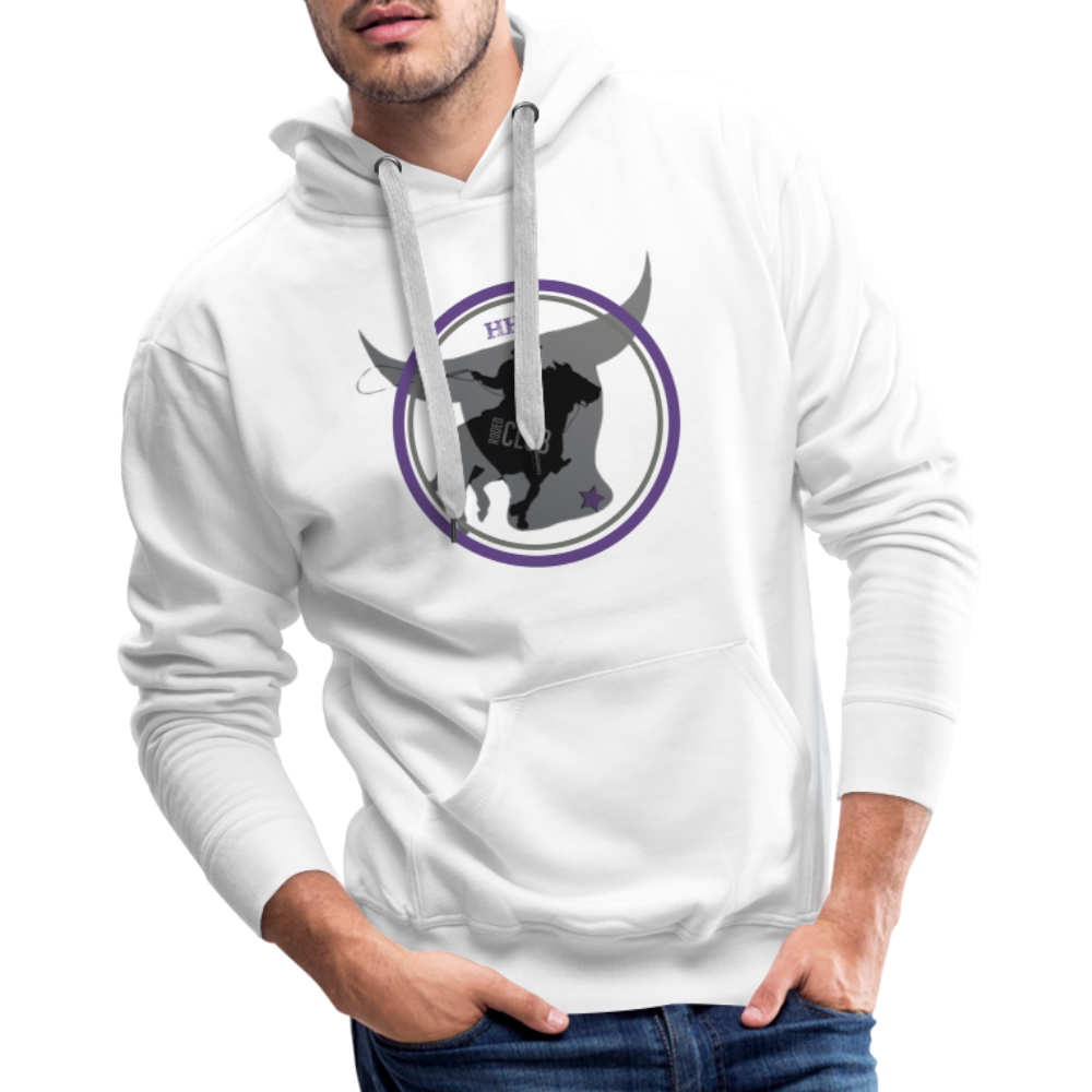 Men’s Premium Hoodie - The Bull - white