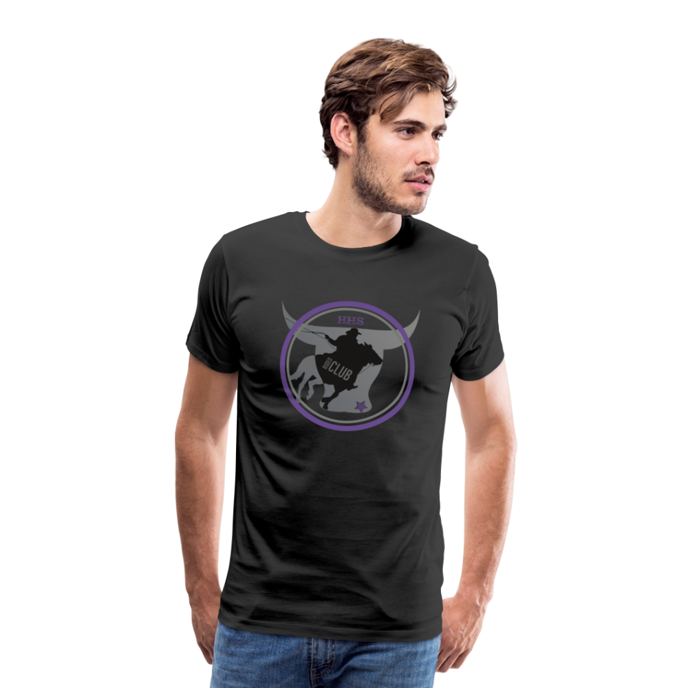 Men's Premium T-Shirt-The Bull - black