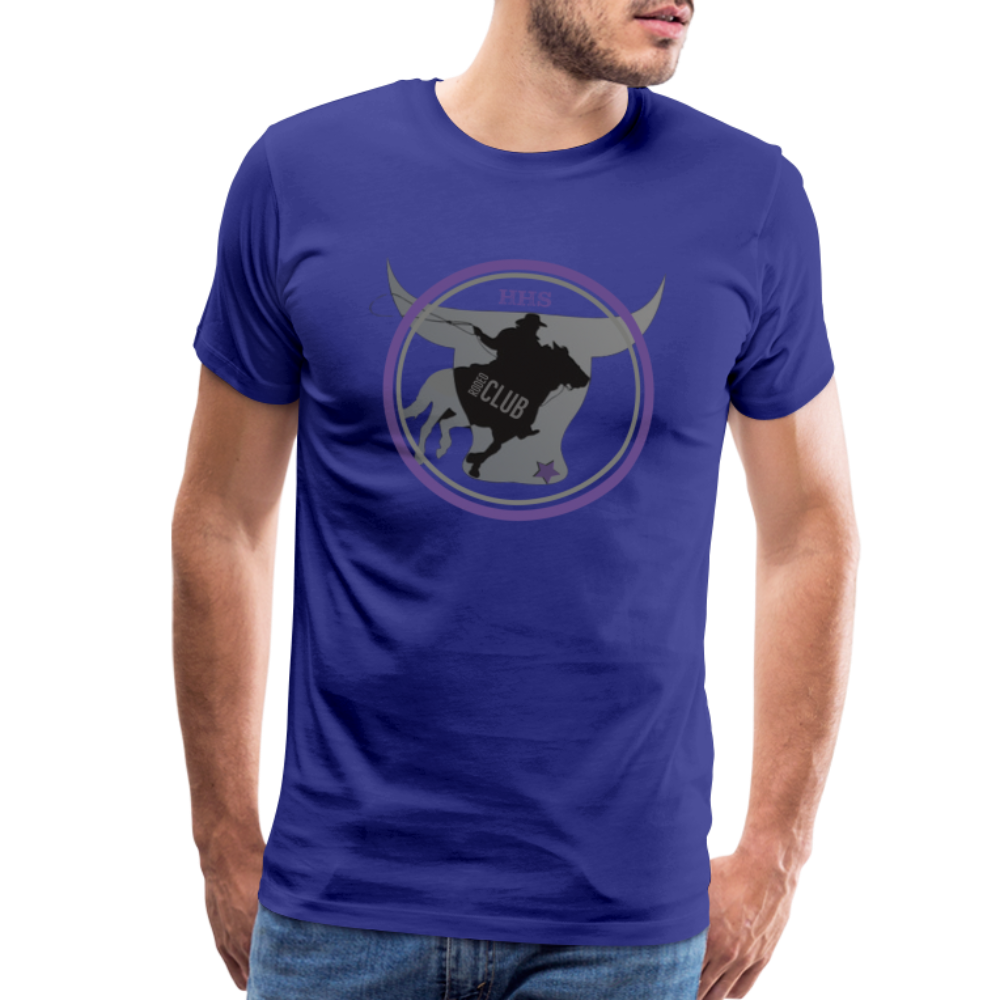 Men's Premium T-Shirt-The Bull - royal blue