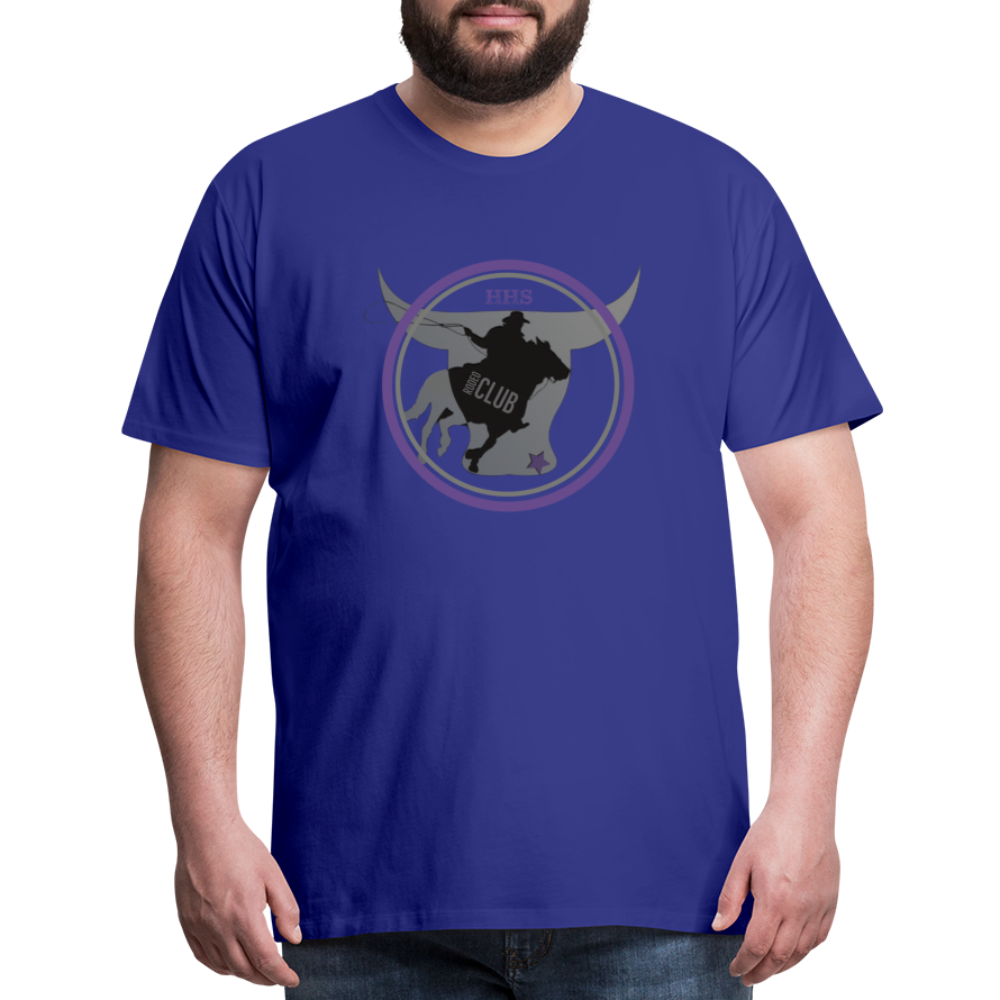 Men's Premium T-Shirt-The Bull - royal blue
