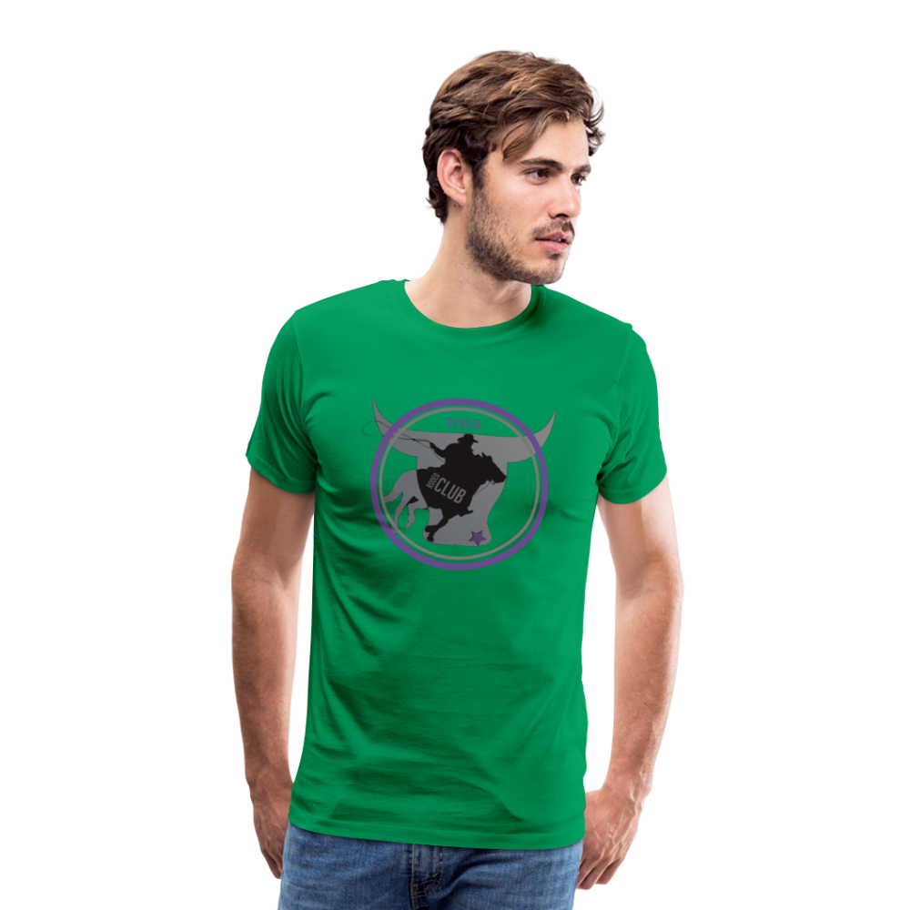 Men's Premium T-Shirt-The Bull - kelly green