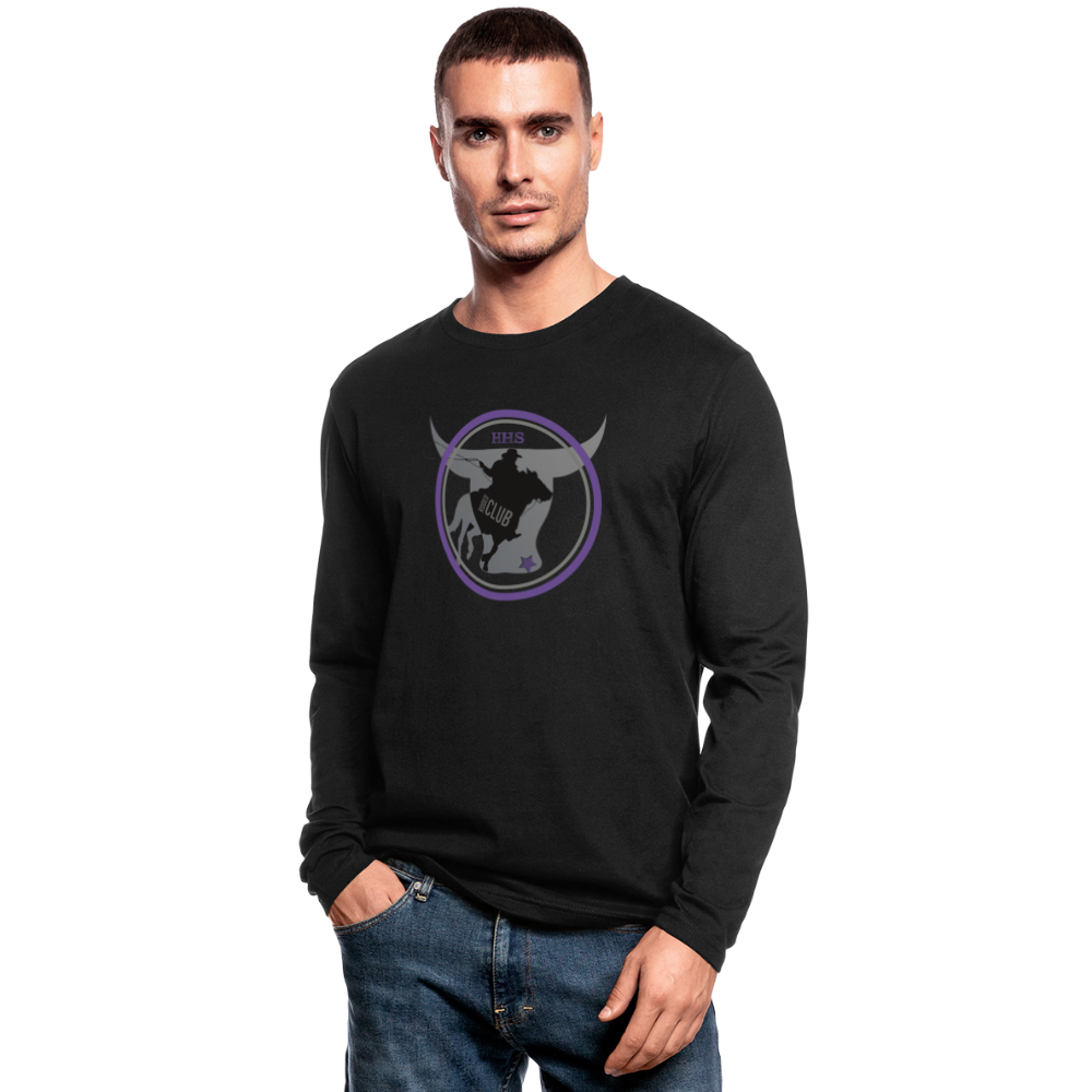 Men's Long Sleeve T-Shirt- The Bull - black