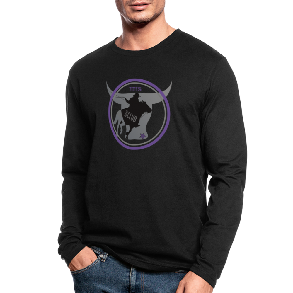 Men's Long Sleeve T-Shirt- The Bull - black