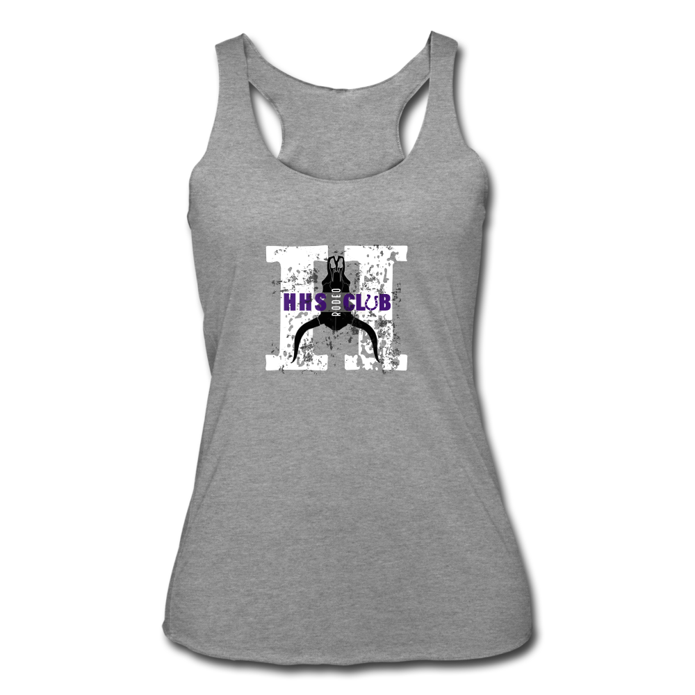Women’s Tri-Blend Racerback Tank - heather grey