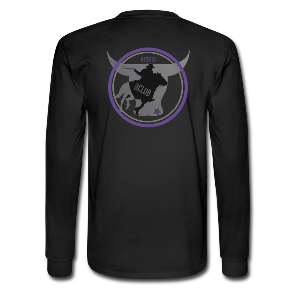 Men's Long Sleeve T-Shirt - The Bull - black