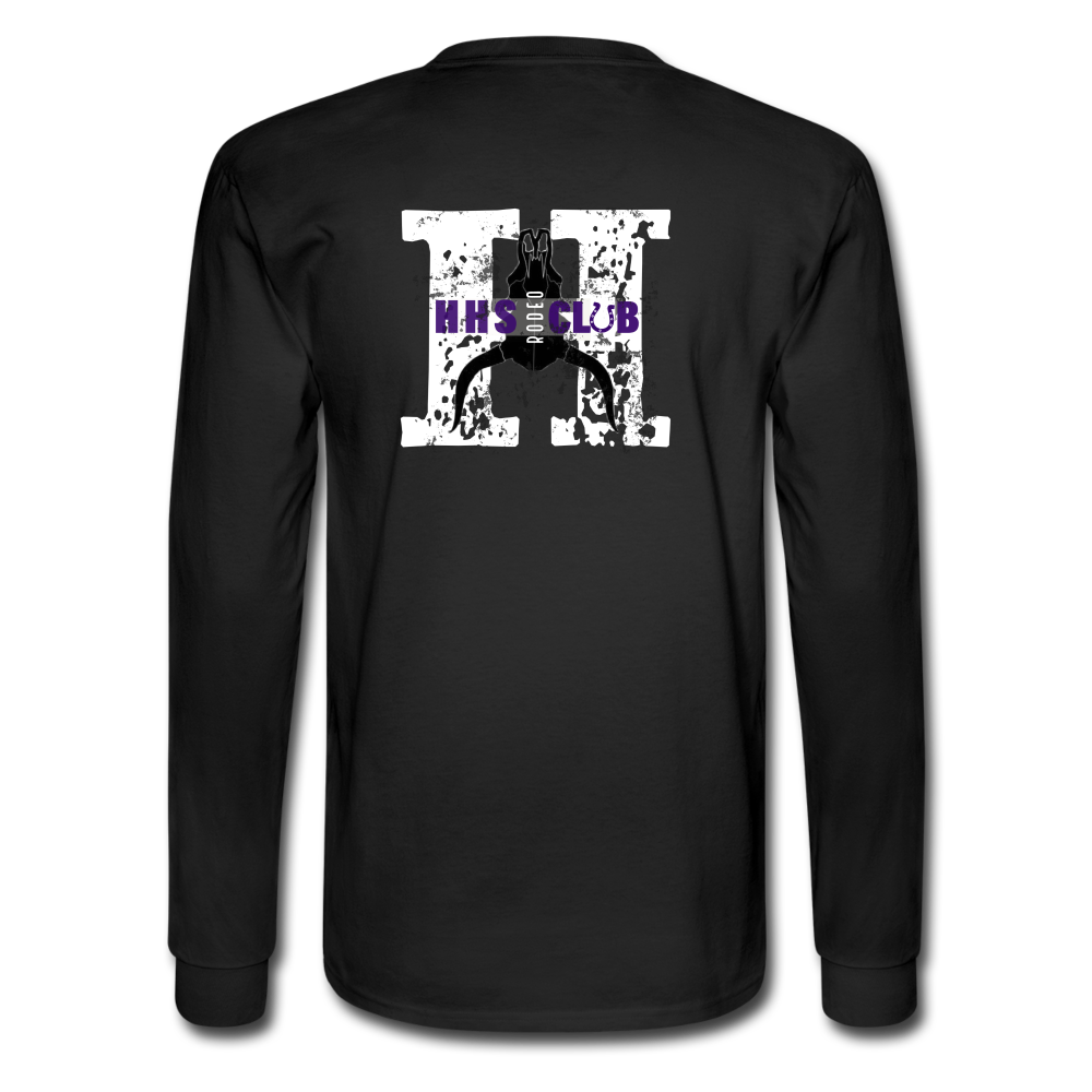 Men's Long Sleeve T-Shirt HHS - black